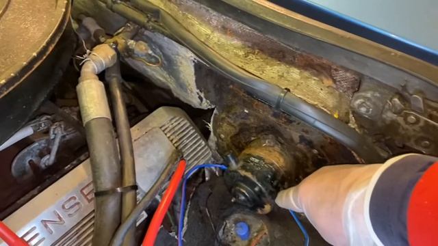 Jensen Interceptor 1974. Repairing My Heater Blower Motor Connections. смотреть онлайн