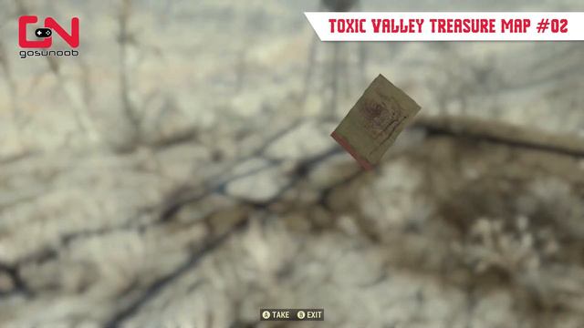 Fallout 76 - Toxic Valley Treasure Map #02 Location смотреть онлайн