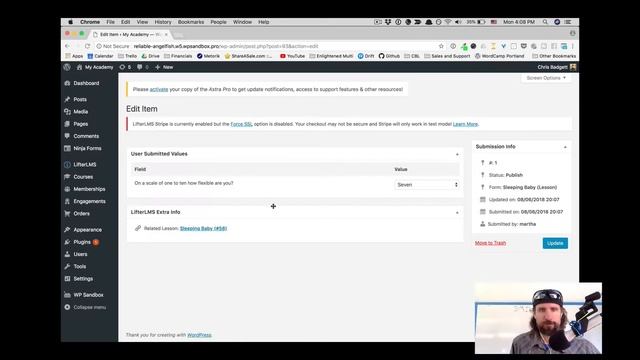 How to Use Ninja Forms with Your WordPress LMS смотреть онлайн