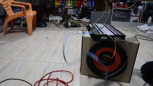 Tes...!!!Sebelum Kirim ke Kota Pinang,,Sumut//Subwoofer Nos 12 INC VS Power Kicx 420 Hp смотреть онлайн