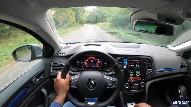 Renault Megane IV 1.3 TCE 160 HP GT-LINE (2020) - POV Drive смотреть онлайн