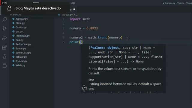Cómo Truncar En Python // Cómo Truncar Decimales En Python смотреть онлайн