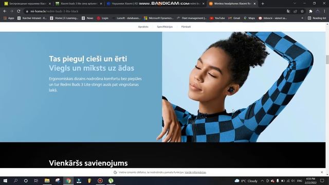 Беспроводные наушники Xiaomi REDMI Buds 3 Lite обзор/Достойний звук за 25 Eur/Wireless headphones смотреть онлайн