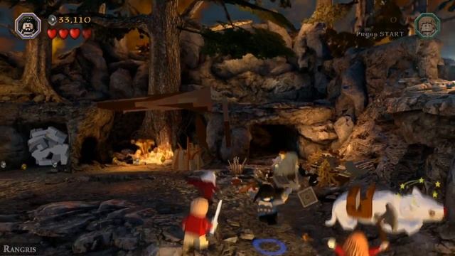 LEGO The Hobbit (Video Game) - Walkthrough Part 9 Out Of The Frying Pan HD PS3/XBOX360 смотреть онлайн