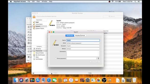 How to see saved WiFi Password on Mac computer смотреть онлайн