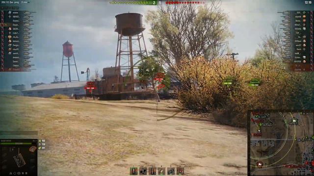 Силовое поле активировано - попадание невозможно | WoT смотреть онлайн