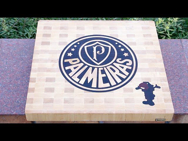 Another way of making "Palmeiras" end grain cutting board смотреть онлайн