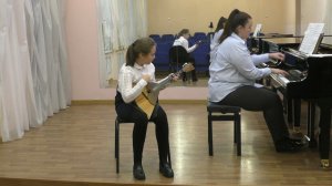 Кемерово, ЦДШИ, Страдухина Анна - Н. Будашкин Вальс