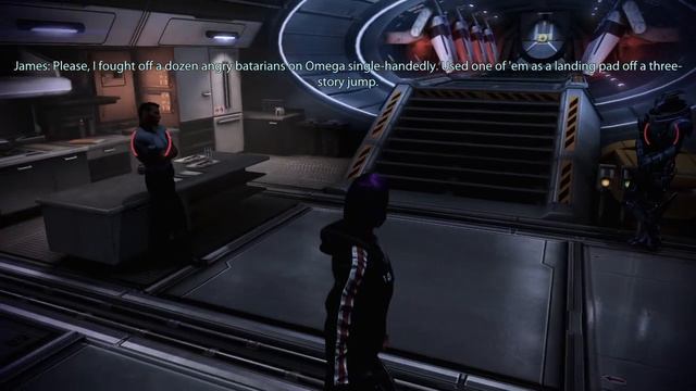 Mass Effect Legendary Edition Garrus Doesnt know what a chicken is (Garrus & Vega Banter) смотреть онлайн