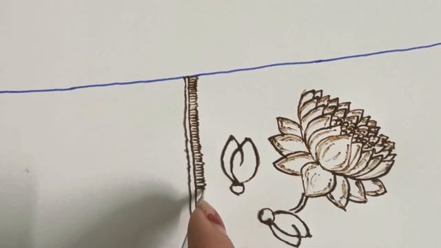 Shaded lotus || how to begin mehendi design || bridal mehendi design смотреть онлайн
