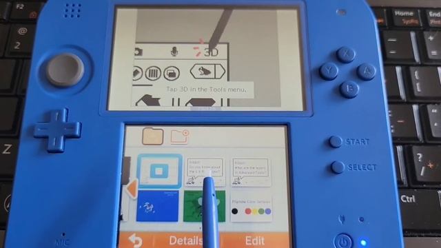 Quick tour through Flipnote Studio 3D + 3DS eShop смотреть онлайн