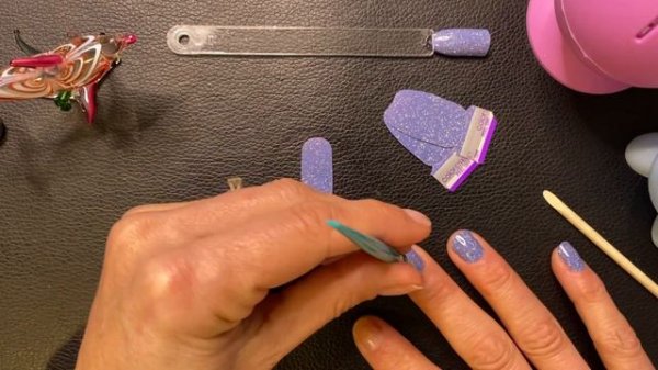 In Orbit by Color Street and it is So Stunning!!  Wow!!