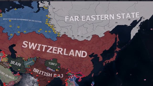 Who will reunite Mother Russia? (HOI4 timelapse) смотреть онлайн