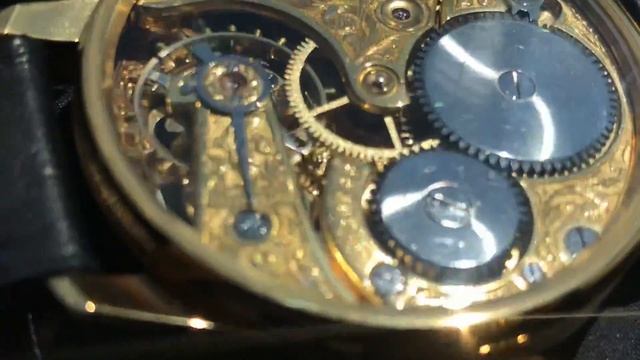 Omega #67. Скелетон. Переделка из карманных часов. смотреть онлайн