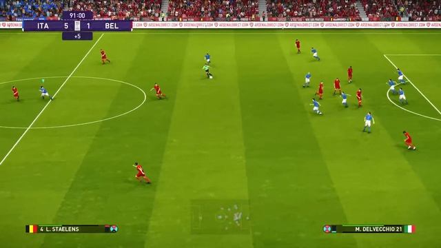 #3 PES 2021 UEFA Euro 2000 Italia смотреть онлайн