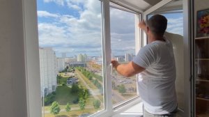 Как установить внутрирамочную москитную сетку своими руками? Самостоятельно ставим сетку за 30 сек.