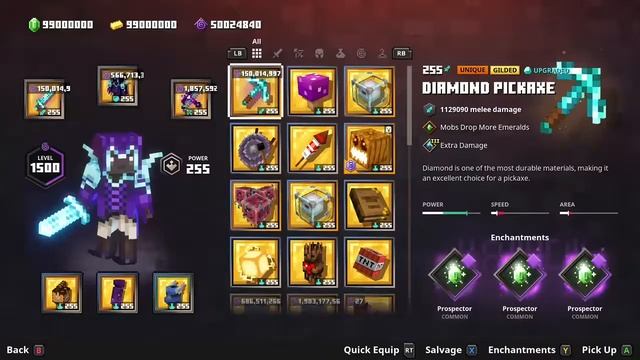 Minecraft Dungeons Modded Character End DLC With All New Uniques смотреть онлайн