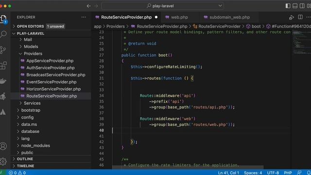 Advanced Laravel | all about subdomains . смотреть онлайн
