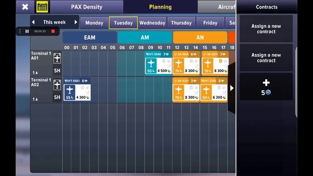 продолжаем строить и развивать аэропорт в игре Airport Simulator First Class смотреть онлайн