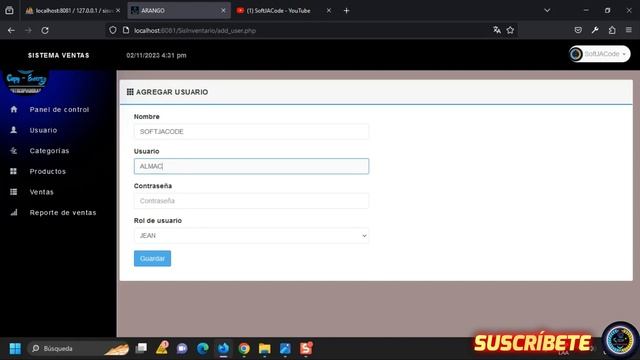 Sistema de Inventario en PHP BD MYSQL | 2023 смотреть онлайн