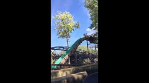 attraction in Port Aventura. Class! October 2017, Spain, Port Aventura