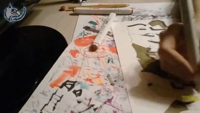 Рисования 3D граффити на бумаге "Vector" | Drawing 3D graffiti in sketch "Vector" смотреть онлайн