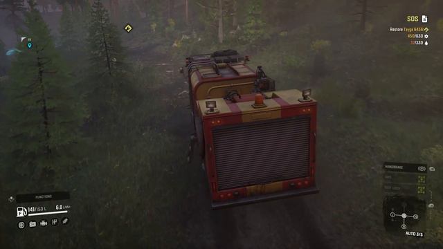Tayga 6436 recovery - KRS 58 Bandit and Tayga 6436 - SnowRunner [Ultra-wide 2K 60fps - No CC] смотреть онлайн