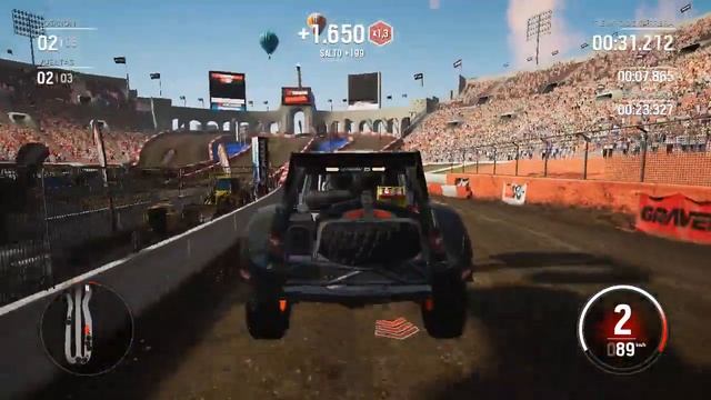 GRAVEL - Free car BMW X6 Trophy Truck DLC Gameplay смотреть онлайн