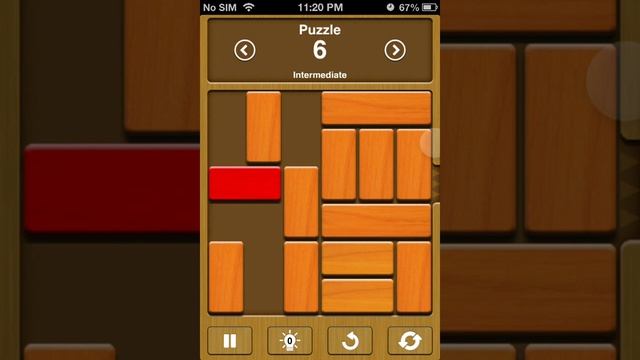 Unblock Me - 1 - 10 (Intermediate) смотреть онлайн