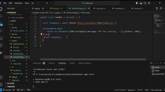 Error Page Design with React : Using the useRouteError Hook | React Router v6.4 Tutorial in Hindi смотреть онлайн