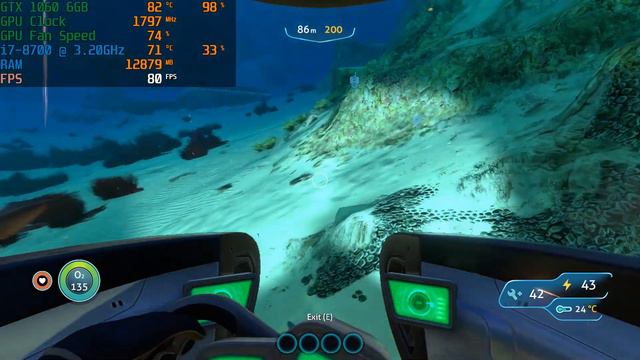 Subnautica - GTX 1060 6GB - (Medium Settings) FPS Benchmark - I7-8700 смотреть онлайн