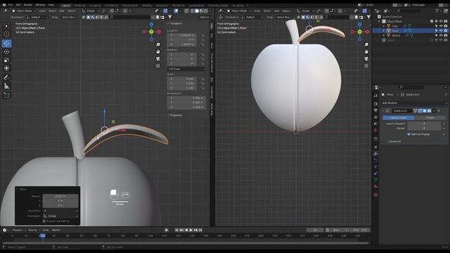 3D Peach Fruit in Blender - Beginner | CGNTM смотреть онлайн