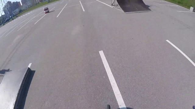 Как сделать самодельный трамплин? смотреть онлайн