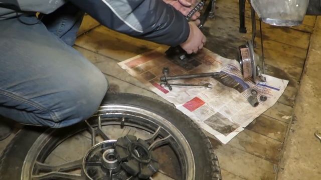Как заменить демпферы в мопеде смотреть онлайн