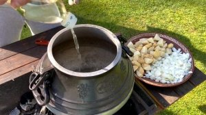 Афганский Казан / Армянский суп Путук в Афганском казане / Oasis - вкусно готовим!