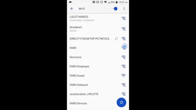 FARO Scan Localizer - Connecting an Android Smart Phone or Tablet - English смотреть онлайн