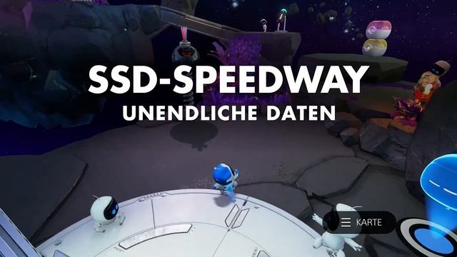 ASTROS PLAYROOM - SSD Speedway ALLE Puzzleteile/Artefakte (German/Guide) смотреть онлайн