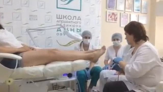Аппаратный педикюр от Анны Обуховой. Имидж Инвентор. смотреть онлайн