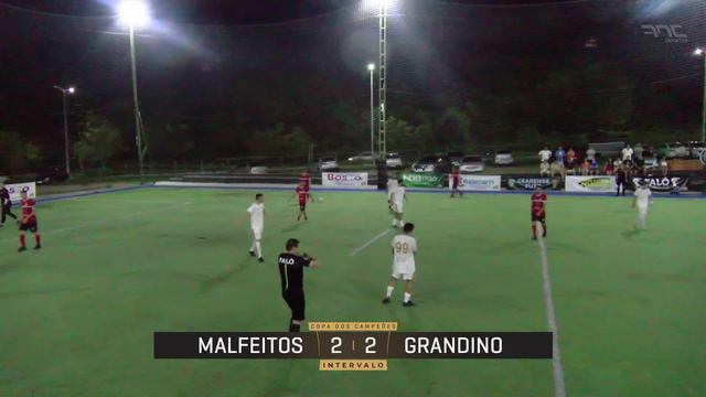 MALFEITOS X GRANDINO FC | COPA DOS CAMPEÕES (AO VIVO E COM IMAGENS). смотреть онлайн