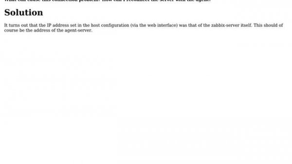 Zabbix-agent unreachable (3 Solutions!!)