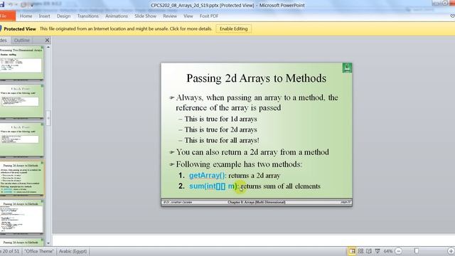java-two dimensional array -part2 смотреть онлайн