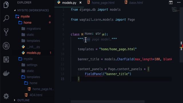 Getting Started With Your First Home Page in Wagtail CMS смотреть онлайн