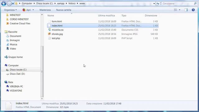 Testare una pagina in PHP con XAMPP смотреть онлайн