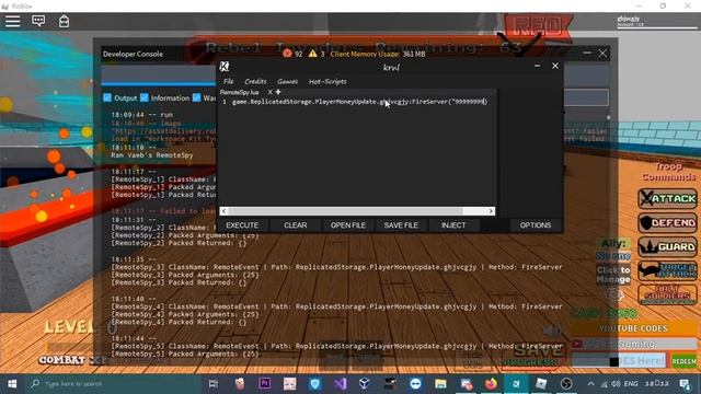 ROBLOX Remote Spy Tutorial! смотреть онлайн