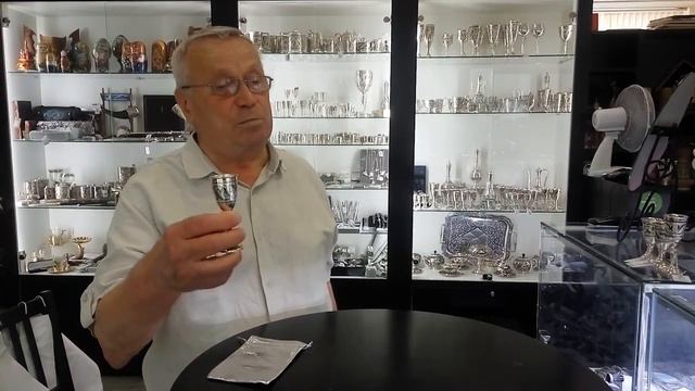 Отзыв о покупке серебряной рюмки в магазине Этно-шоп