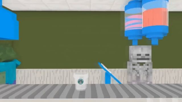 Monster School: WORK AT... SEASON 3 - Minecraft Animation смотреть онлайн