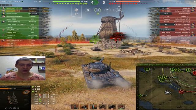Гайды по танкам Conqueror-Карта Малиновка смотреть онлайн