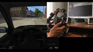 Руль из лего и мыши для ПК.