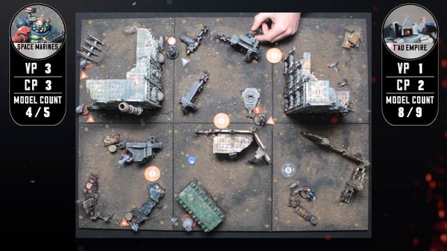 T'au VS Space Marines / Warhammer 40k Kill Team Battle Report смотреть онлайн