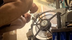 Замена вентилятора охлаждения на SsangYong Actyon Sports.